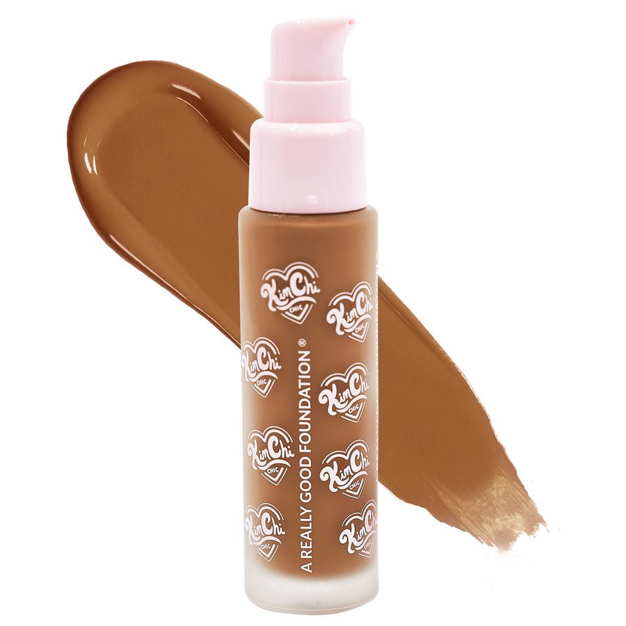 KimChi Chic A Really Good Foundation 131D Tan To Deep Skin With Very Warm Undertones 30ml