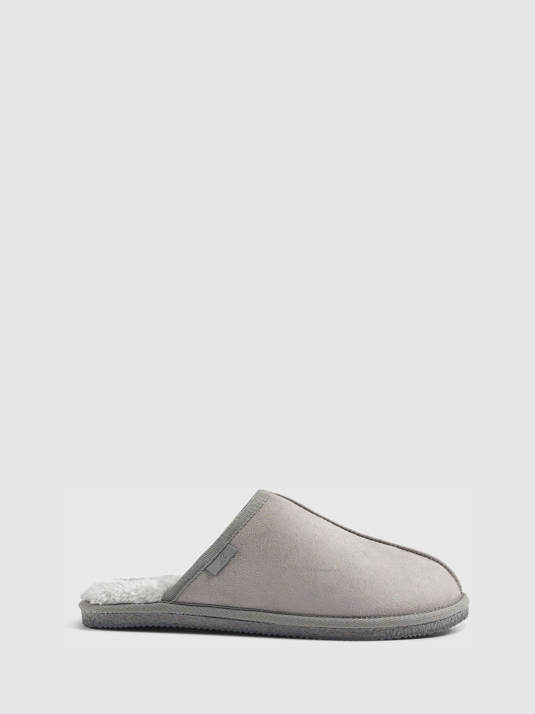 River Island Microfibre Mule Slippers