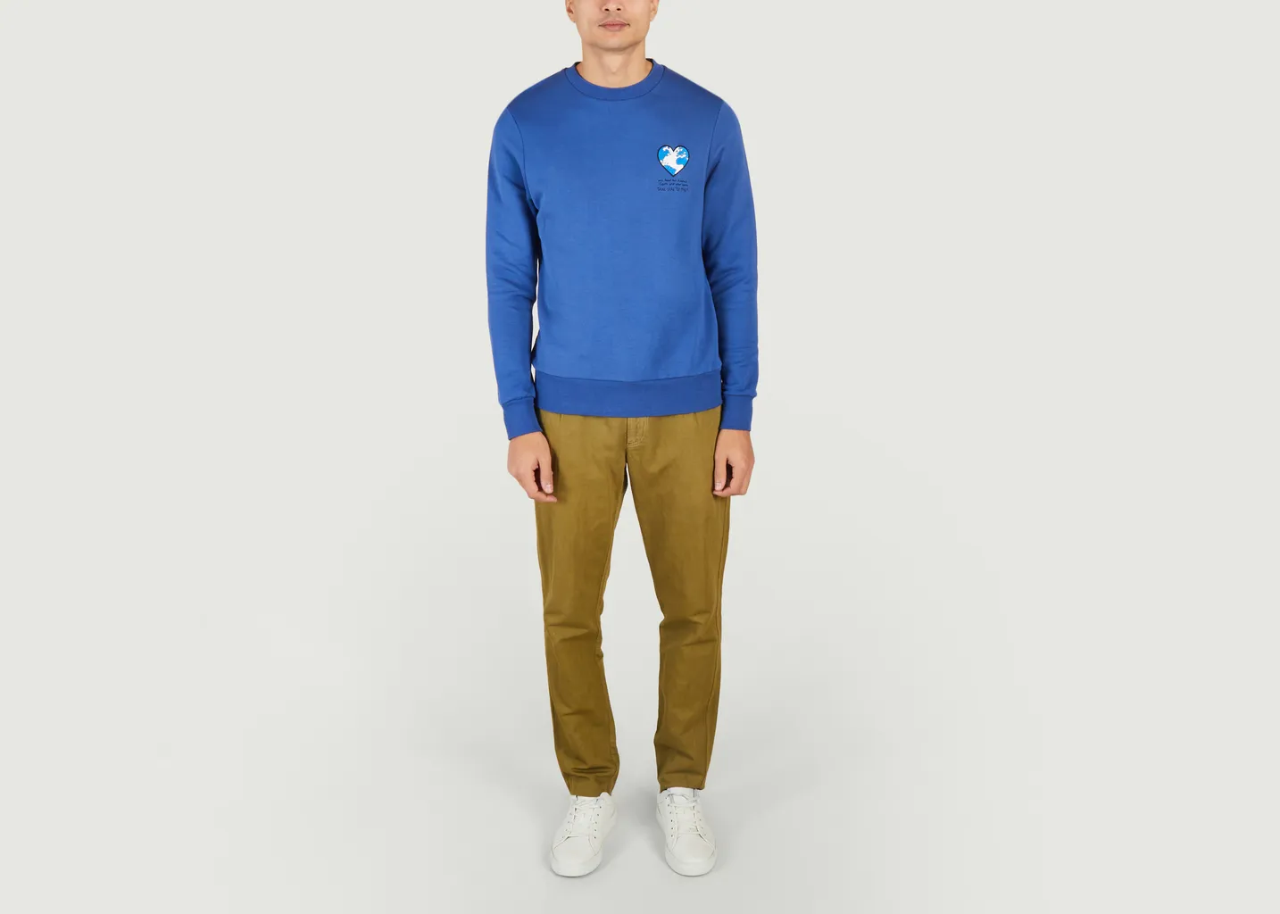 Sweatshirt Blue Earth JagVi Rive Gauche