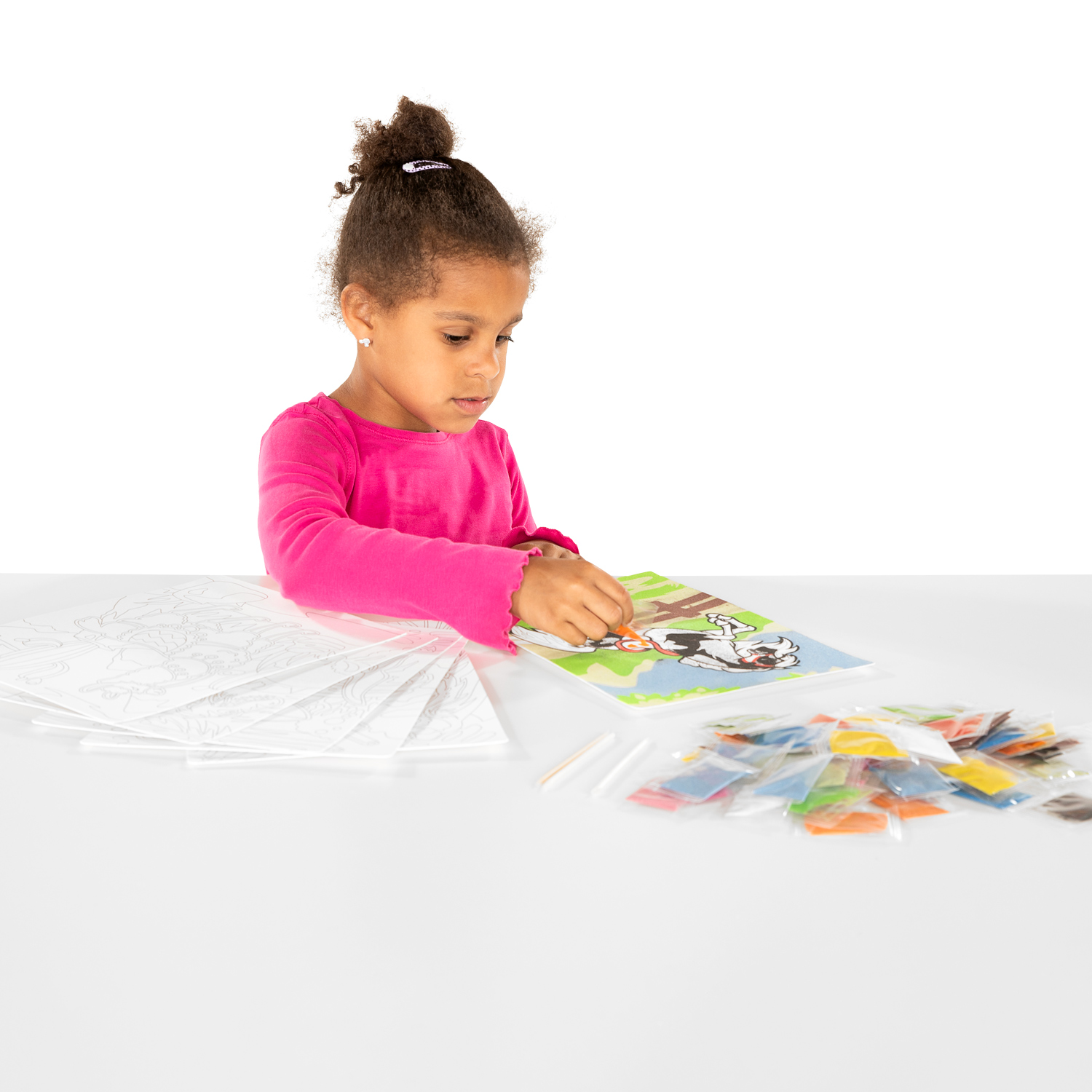 Zandkunst Knutselen Mega Pack (66 zakjes knutselzand)