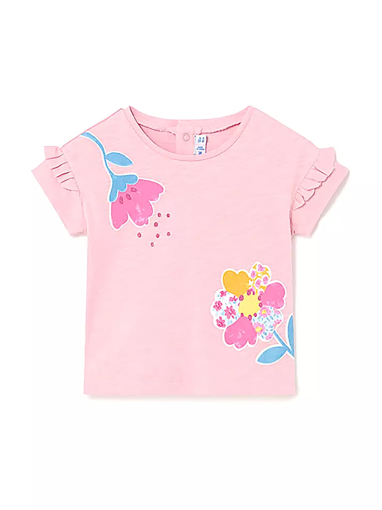 MAYORAL Baby T-Shirt 2er Pkg rosa