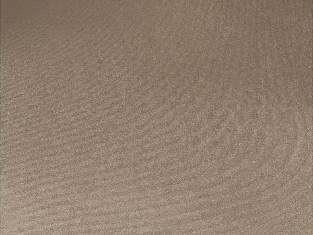 Tabouret de bar en velours et métal doré - Hauteur réglable - Beige - PERLANITA de Pascal Morabito