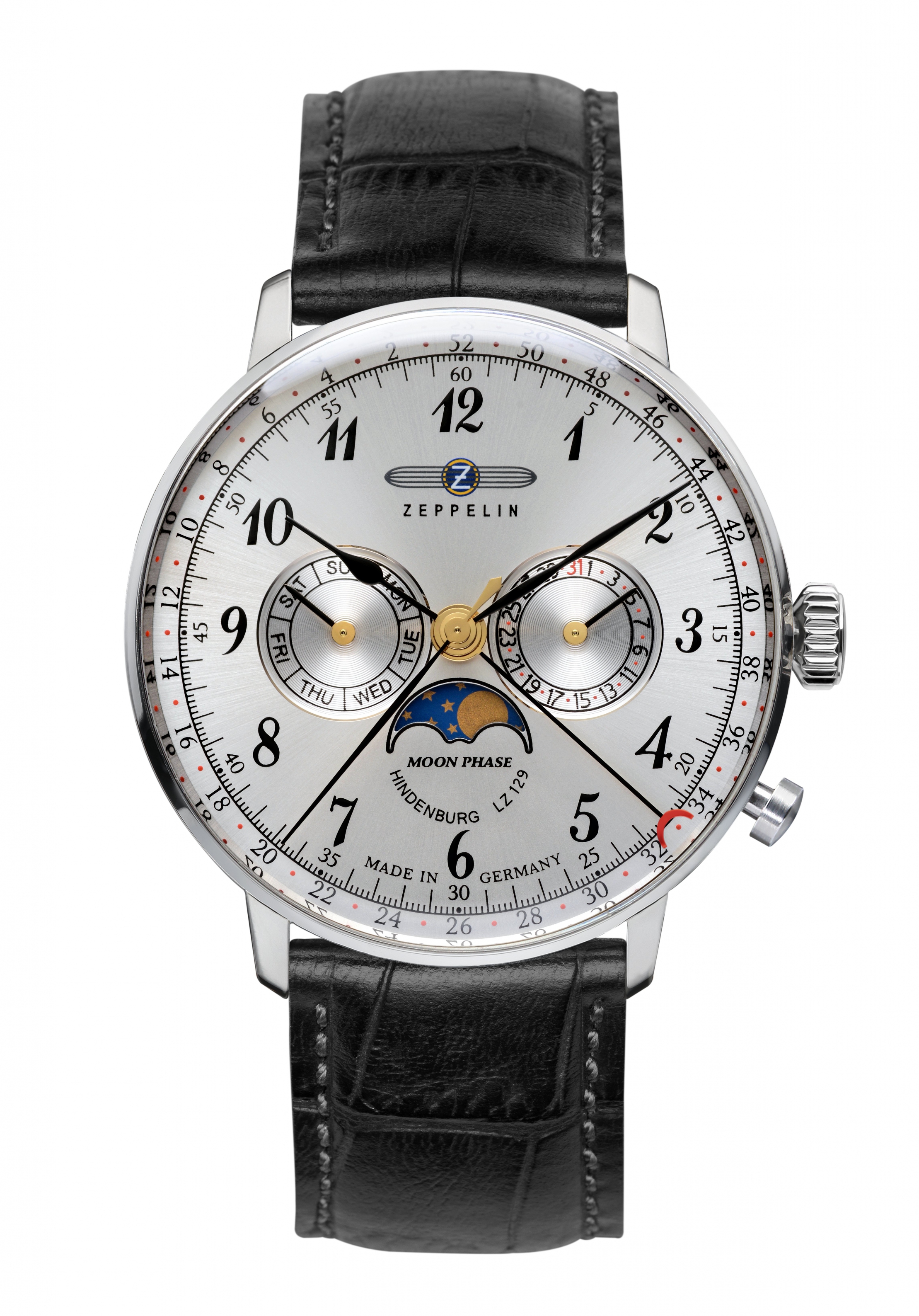 Zeppelin Hindenburg Herrenuhr 7036-1