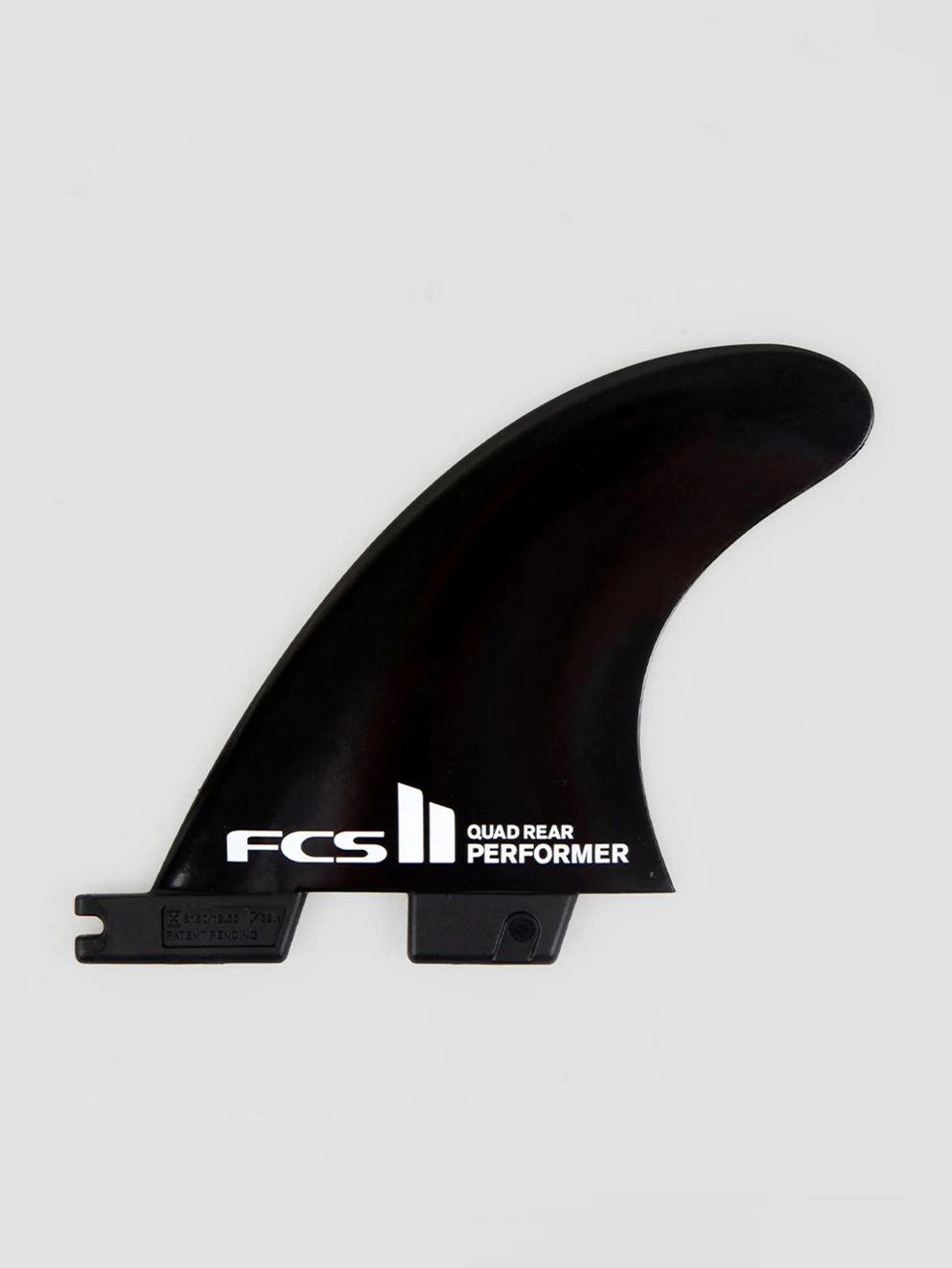 FCS II Performer Medium Quad Rear Retail Fins black
