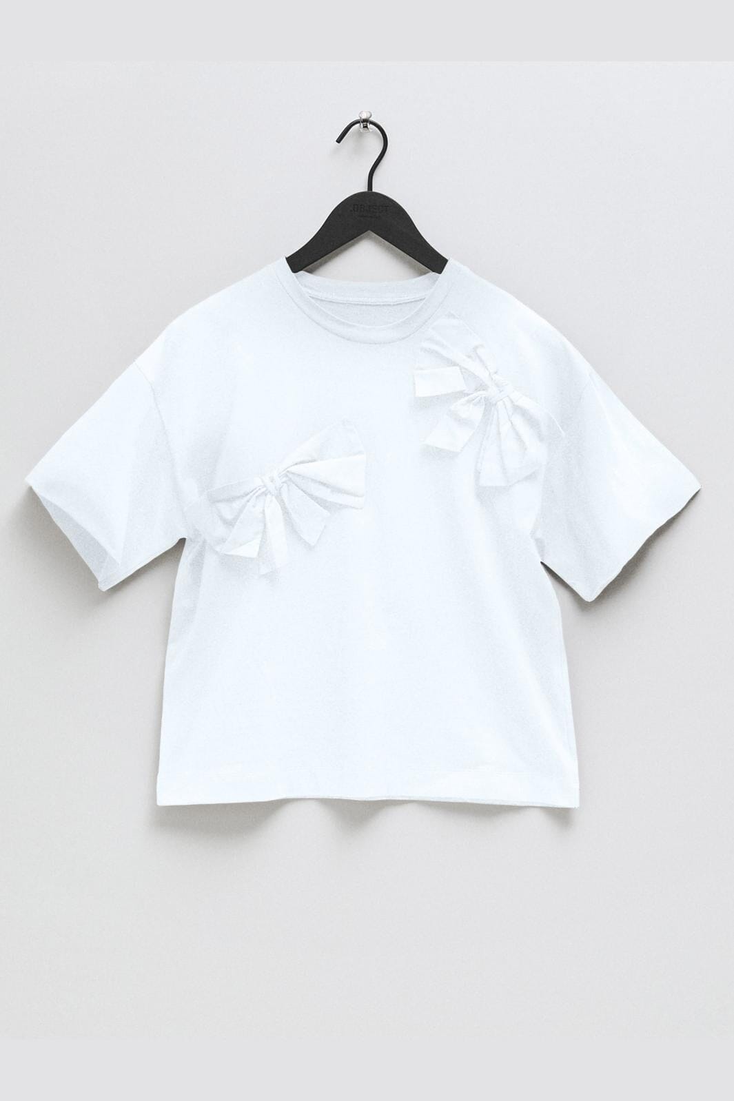 Object Objklara Ss Ow Bow Tee Ott 4672752 white