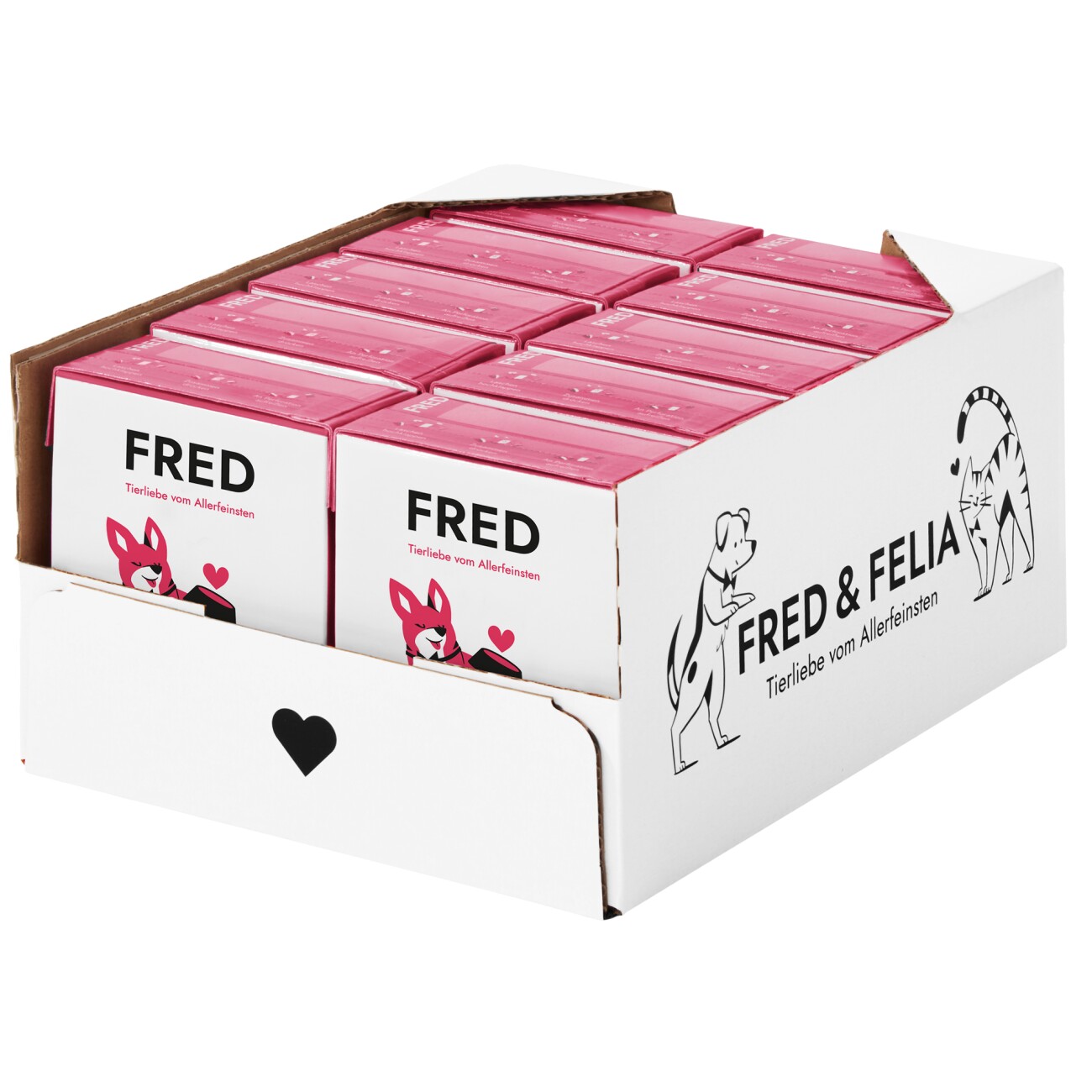 Fred & Felia FRED 10x190g Schwein mit Spätzle