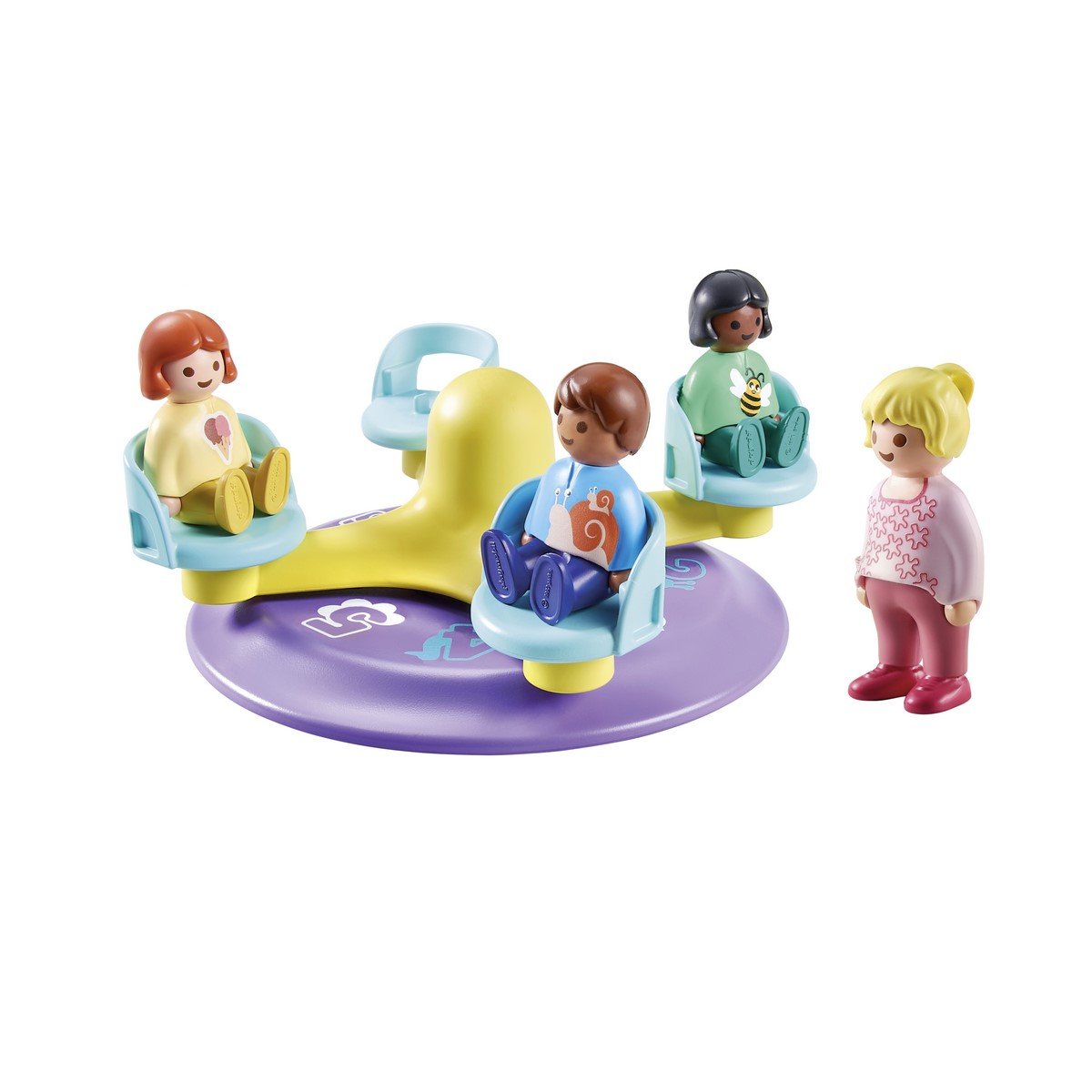 Enfant et tourniquet Playmobil 1.2.3 - 71324