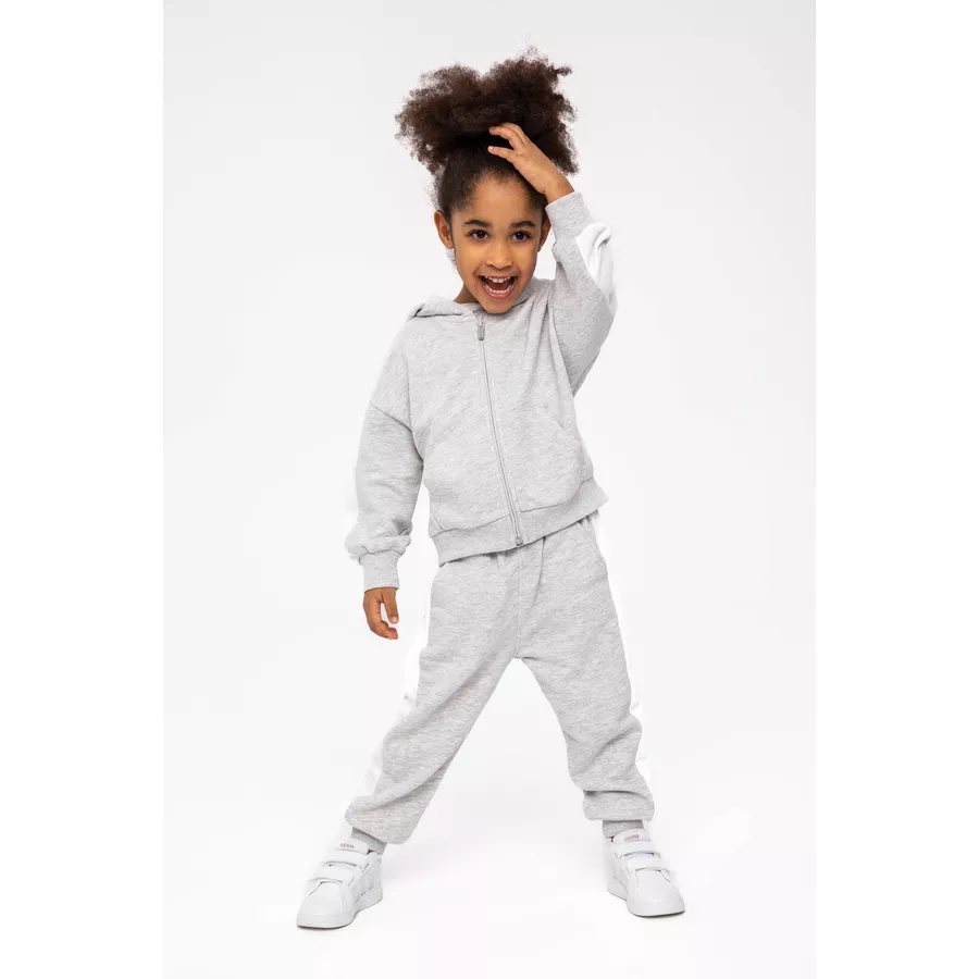 MINOTI Hoodie mit Zipper Grau