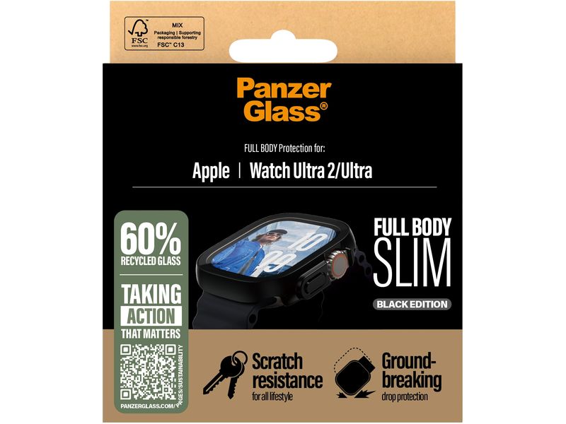 Panzerglass Full Body Protection Slim Apple Watch Ultra 2 S Schlanker Full-Body-Displayschutz für die Apple Watch Ultra 2