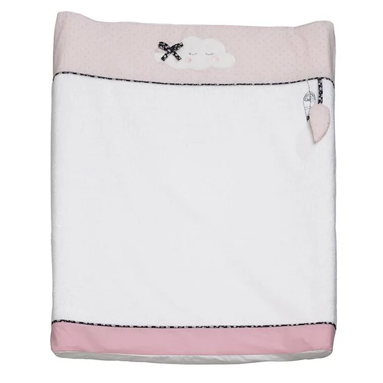 Miss Fleur de Lune matelas à langer petit modèle   Rose        de               Sauthon Baby's Sweet Home