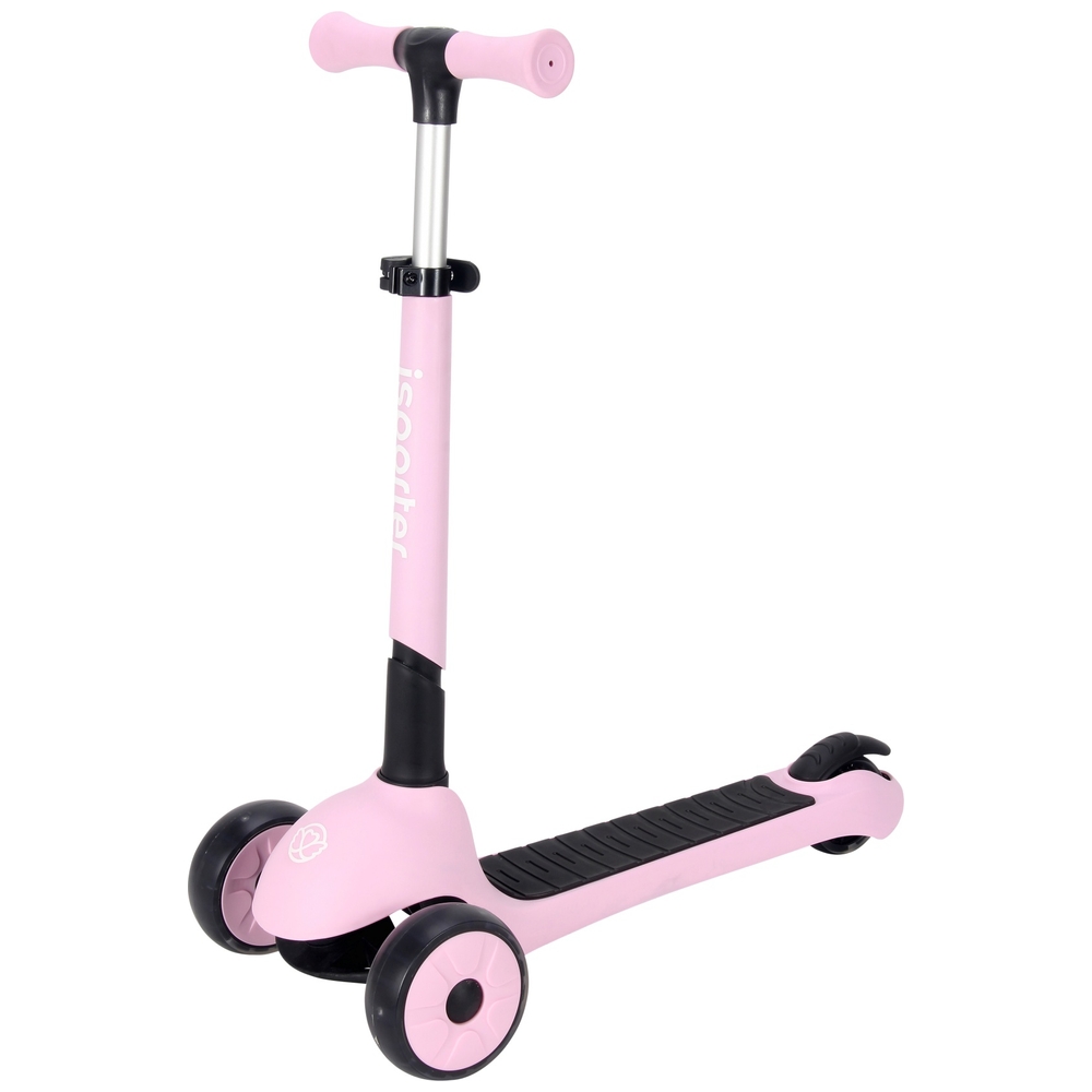 iSporter Deluxe Faltbarer LED-Roller in Pink