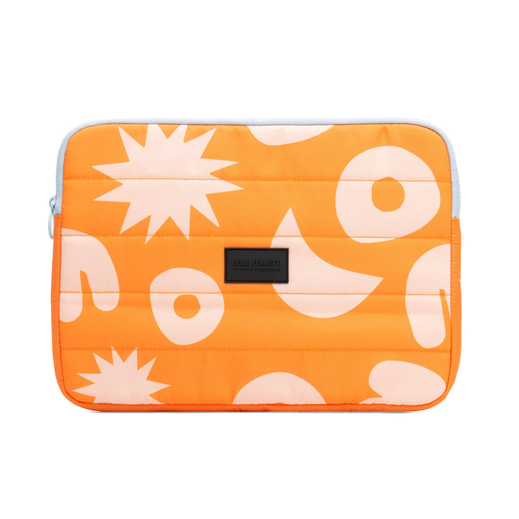Capa Para Computador - Orange Uneven