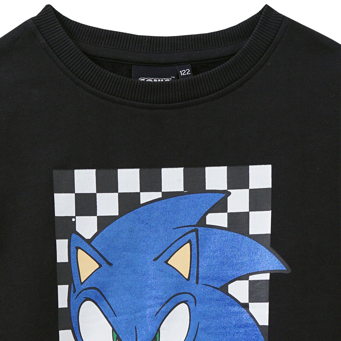 Topolino Sonic Sweatshirt mit Print schwarz