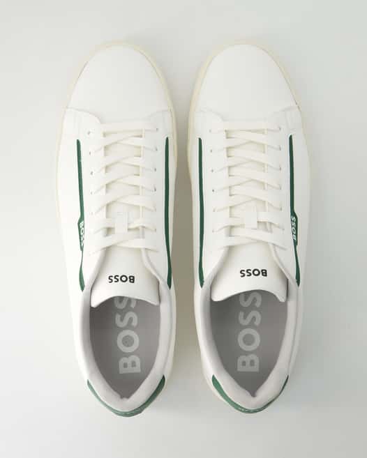 Boss Rhys Tenn Sneaker in Weiß