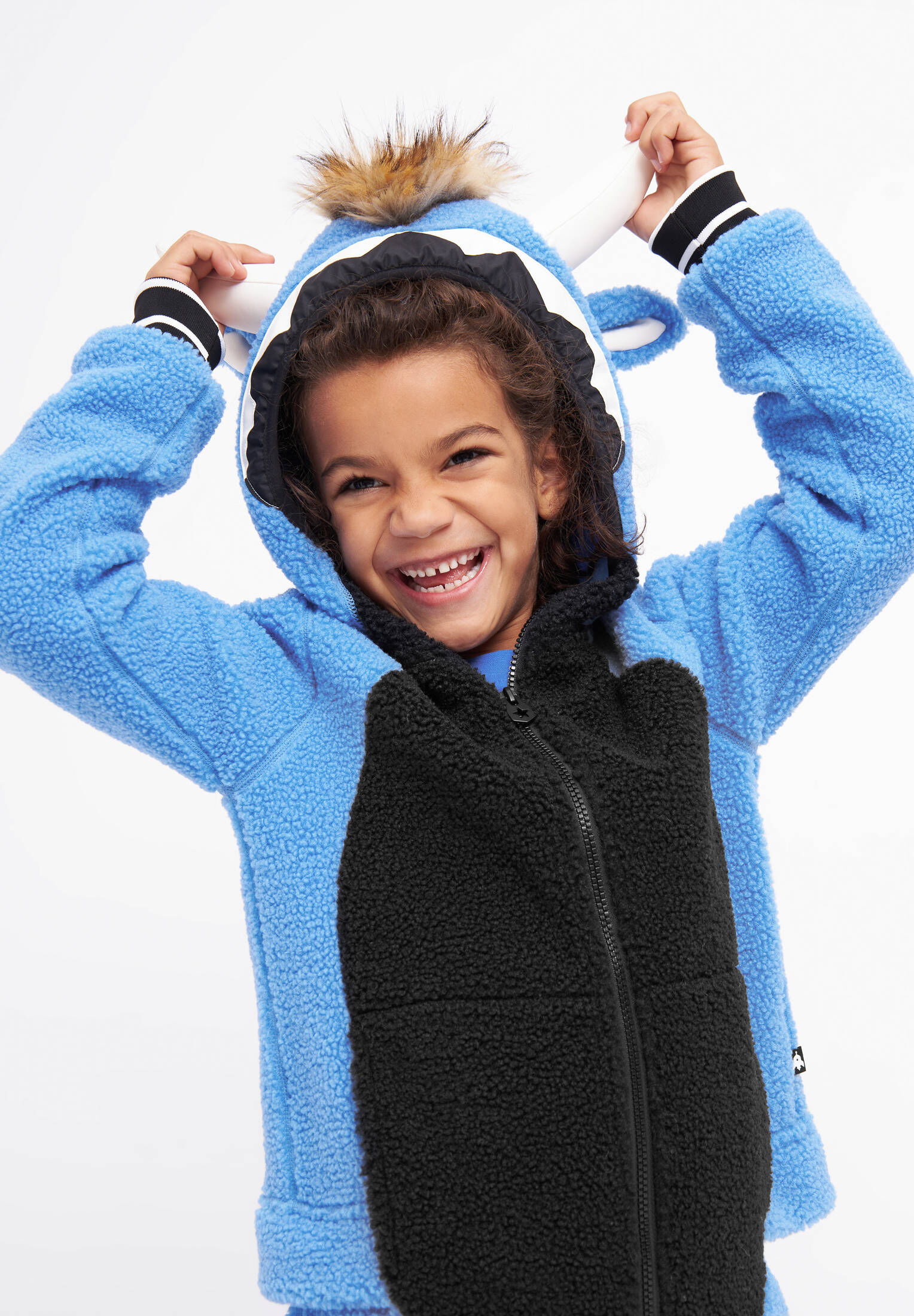 WeeDo| Kinder Teddy Fleece Overall WILD THING Fleece Funwear