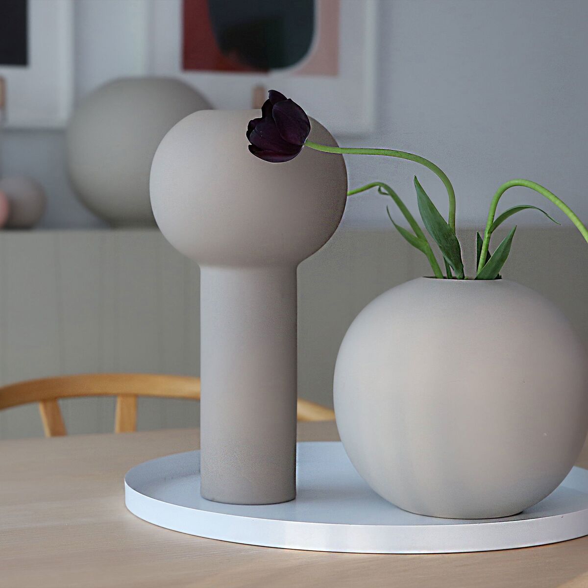 Circle brett, 40 cm, white