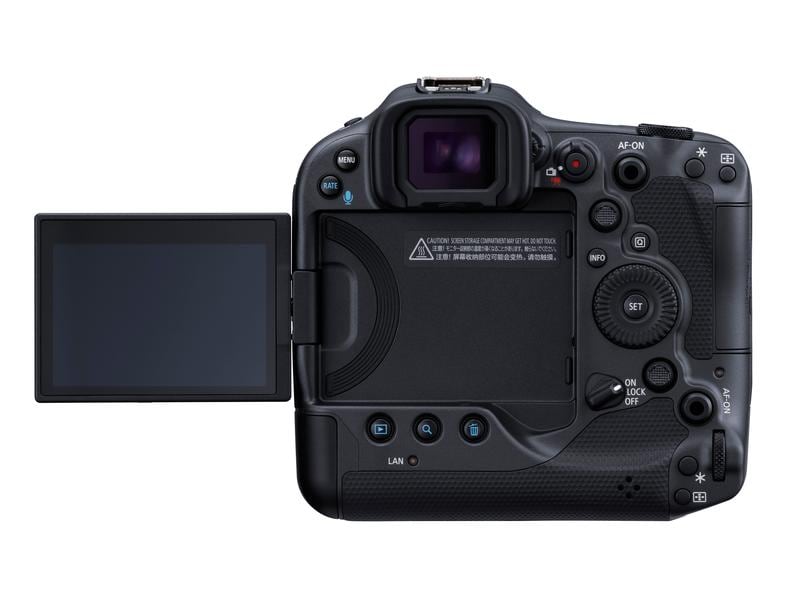 Canon Fotokamera EOS R3 Body Blitzschnelle Systemkamera zum Fotografieren und Filmen