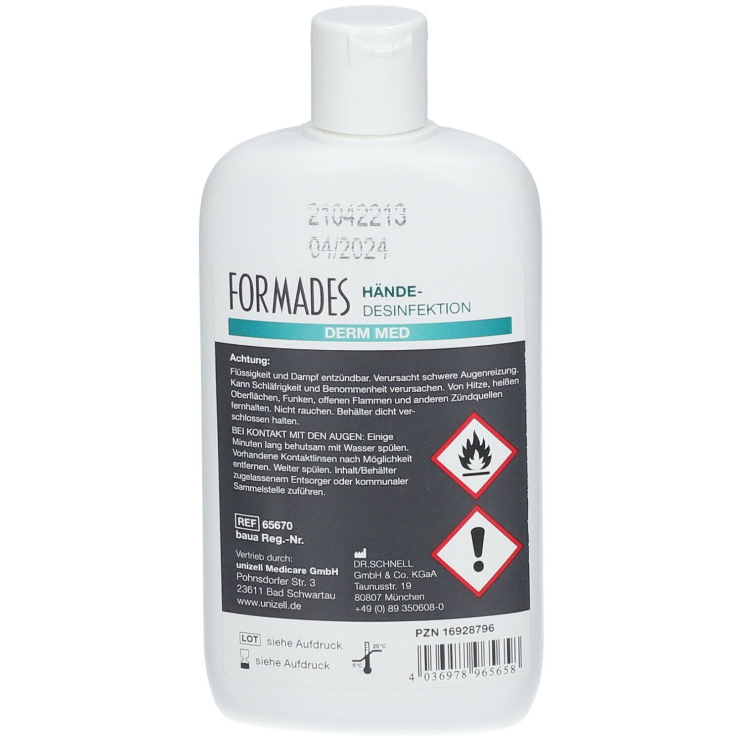 Formades Derm Med Hände & Hautdesinfektion