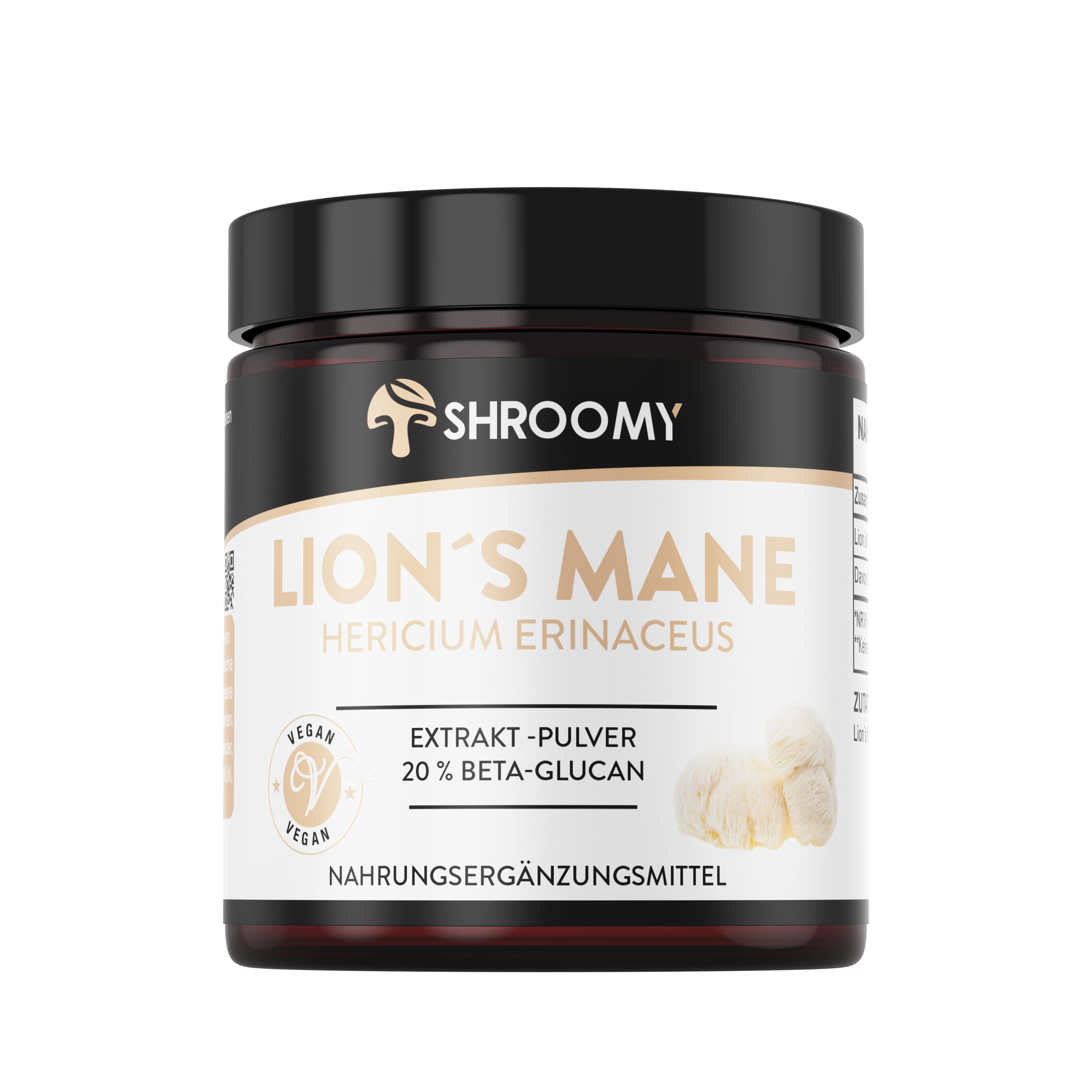 SHROOMY Lions Mane Extrakt Pulver