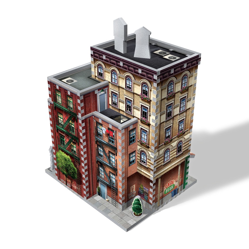 Wrebbit 3D Puslespil - FRIENDS - Central Perk