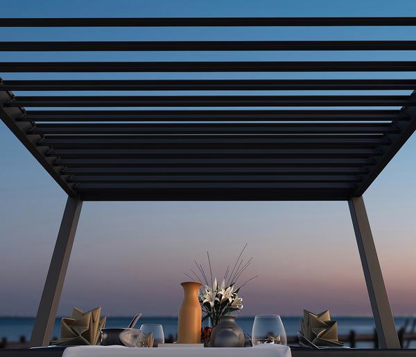 Weide Classic Pergola 3x3,6 Alu-Stahl, ca.
