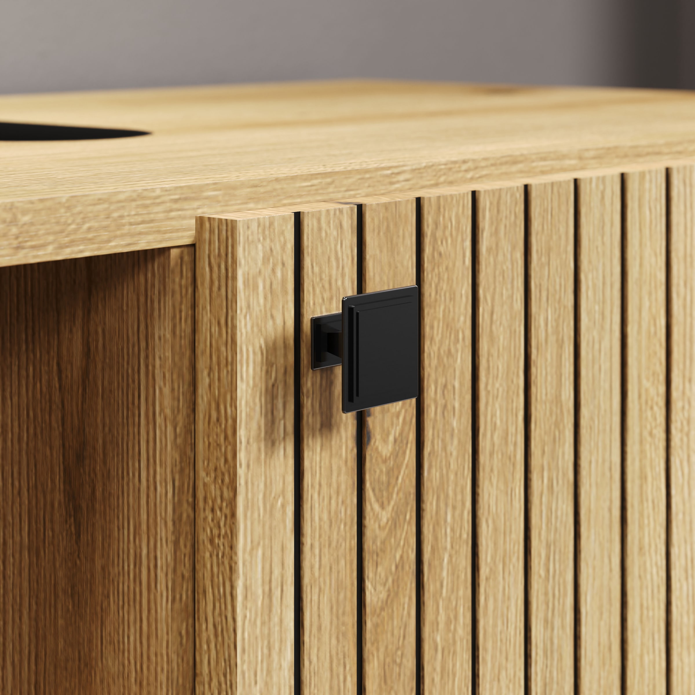 welltime Waschbeckenunterschrank »Amrum« 1 Stk. tlg. Waschtisch auf Rollen - (B/T/H) wahlweise 60-80/42/64 cm