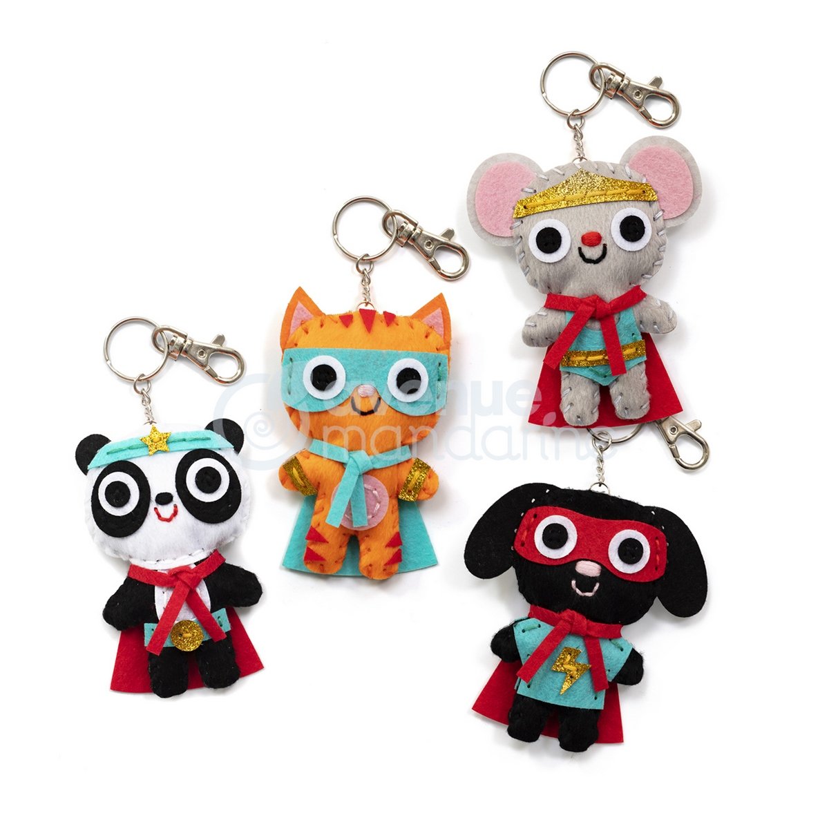 Mini couzin Animaux super héros