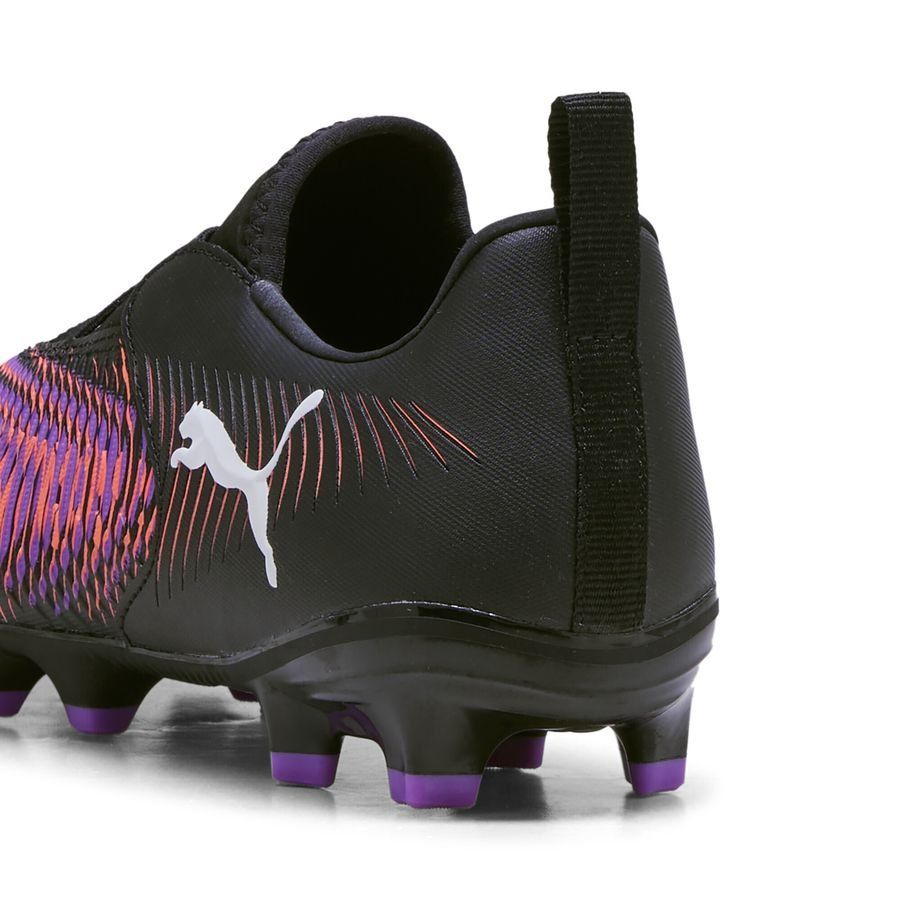 PUMA FUTURE 8 Match Laceless FG/AG - Noir/Violet - Enfant
