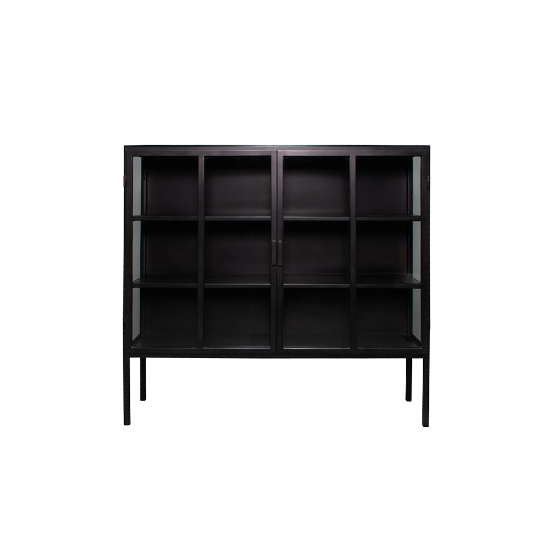 Wandkast Kentucky Zwart