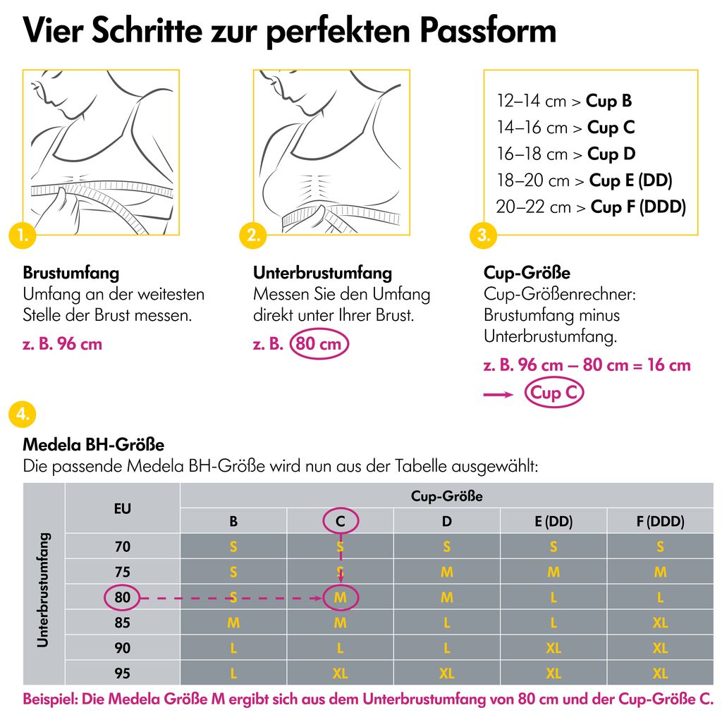 MedelaMedela   Hands-free Pump Easy Expression 2.0 BH schwarz XL