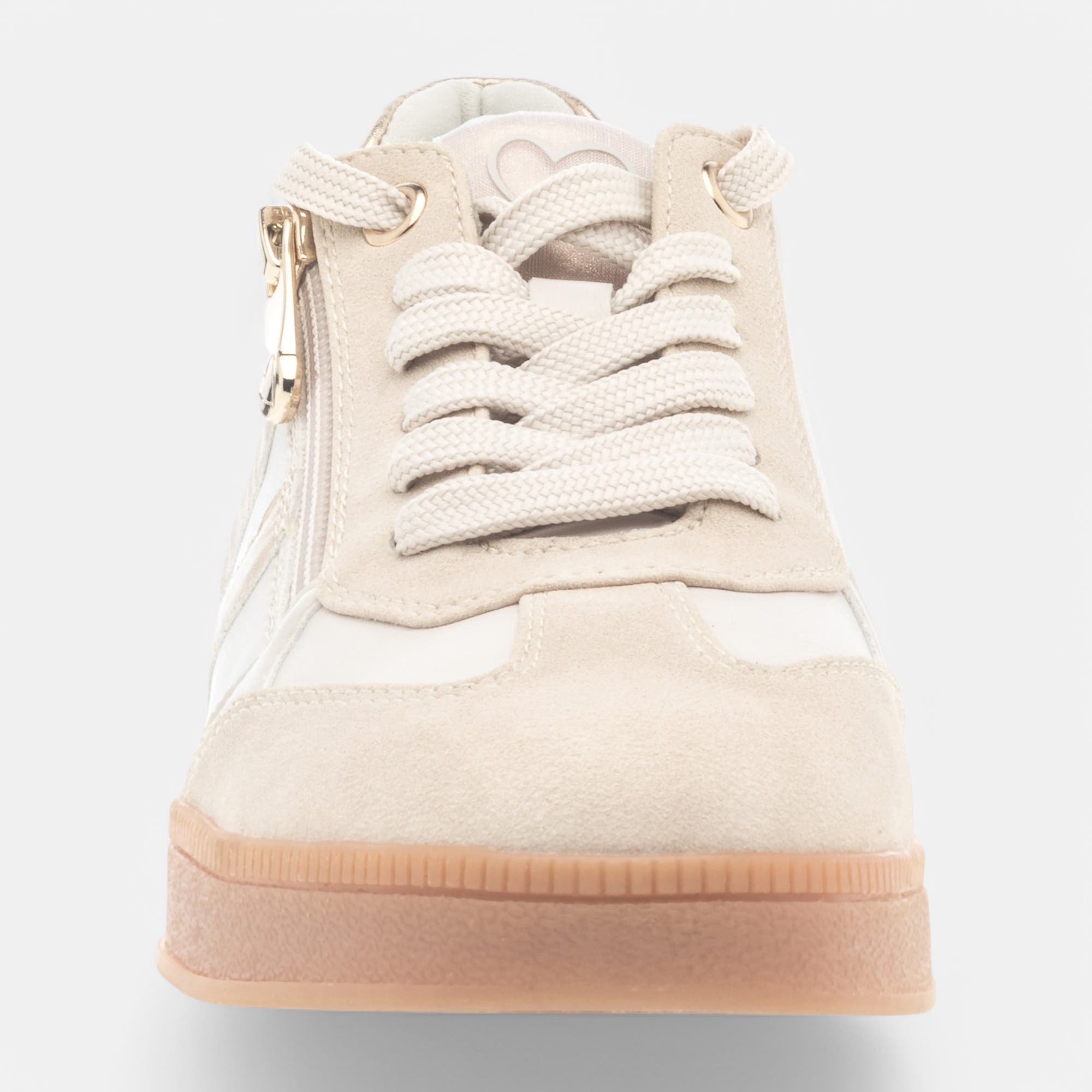 Baskets basses Femme beige