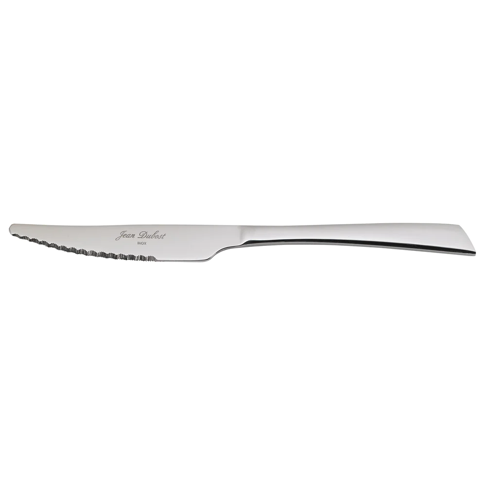 Couteau de table monobloc Delta inox (lot de 6) Jean Dubost