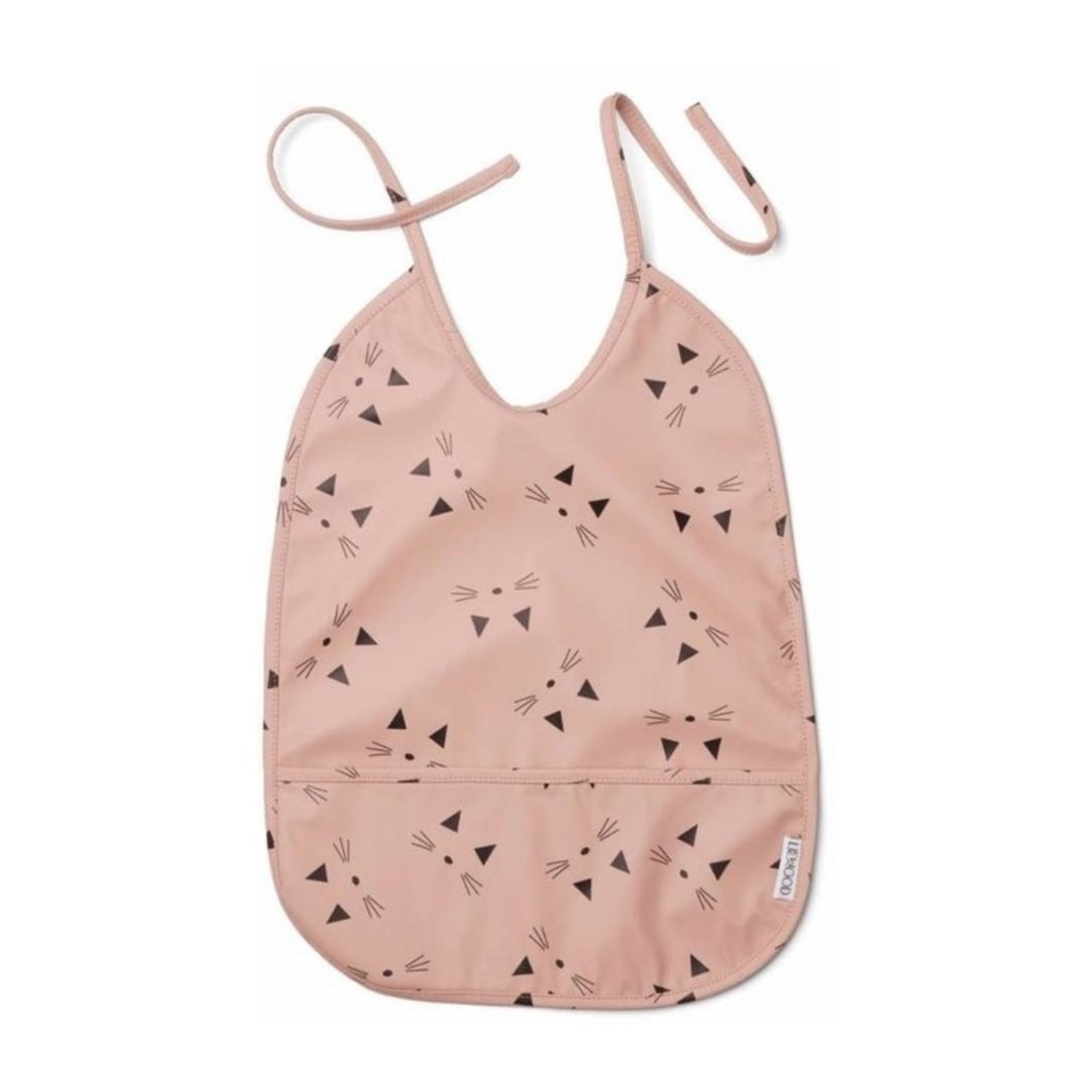 Liewood : Lai bib Cat rose
