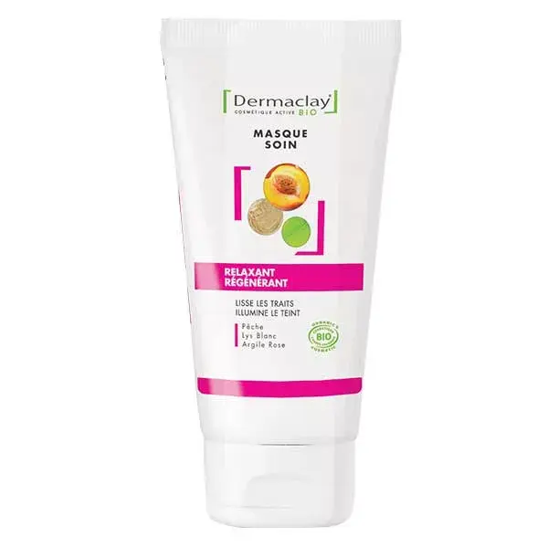 Máscara Facial Regeneradora e Relaxante Orgânica Dermaclay 75ml
