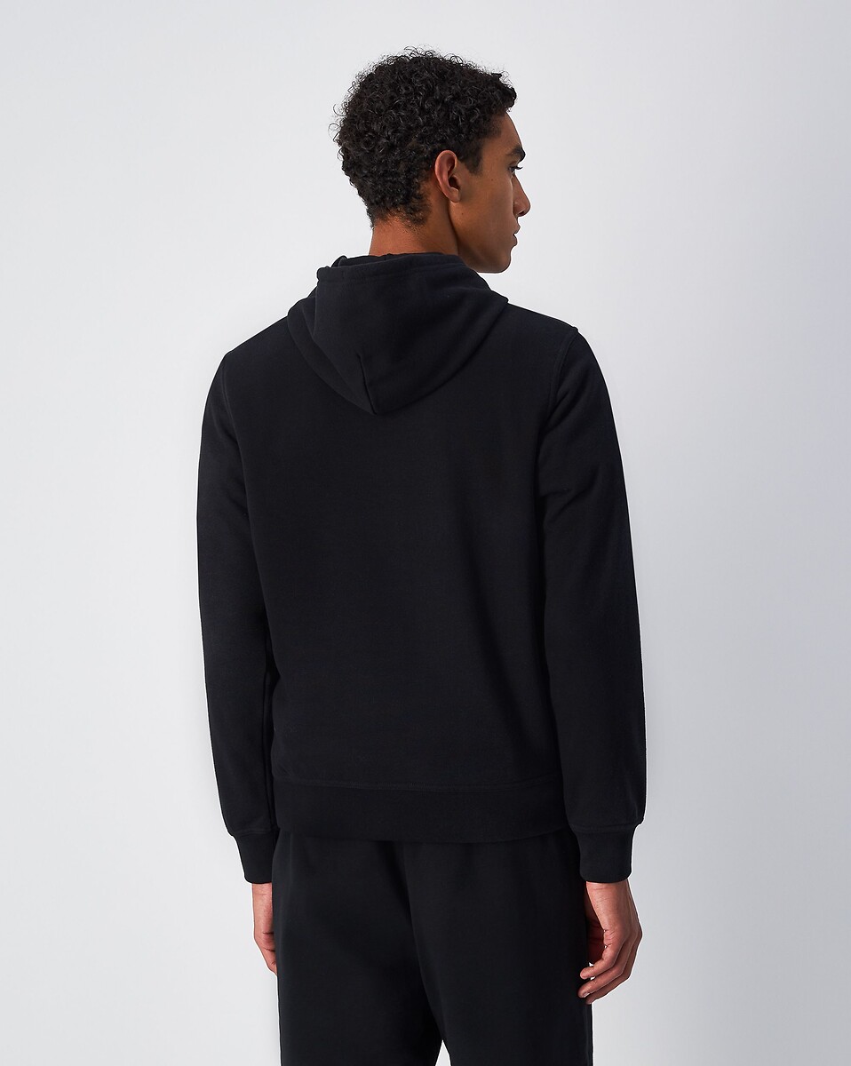 CHAMPION<br>Moletom com capuz e logotipo semicircular