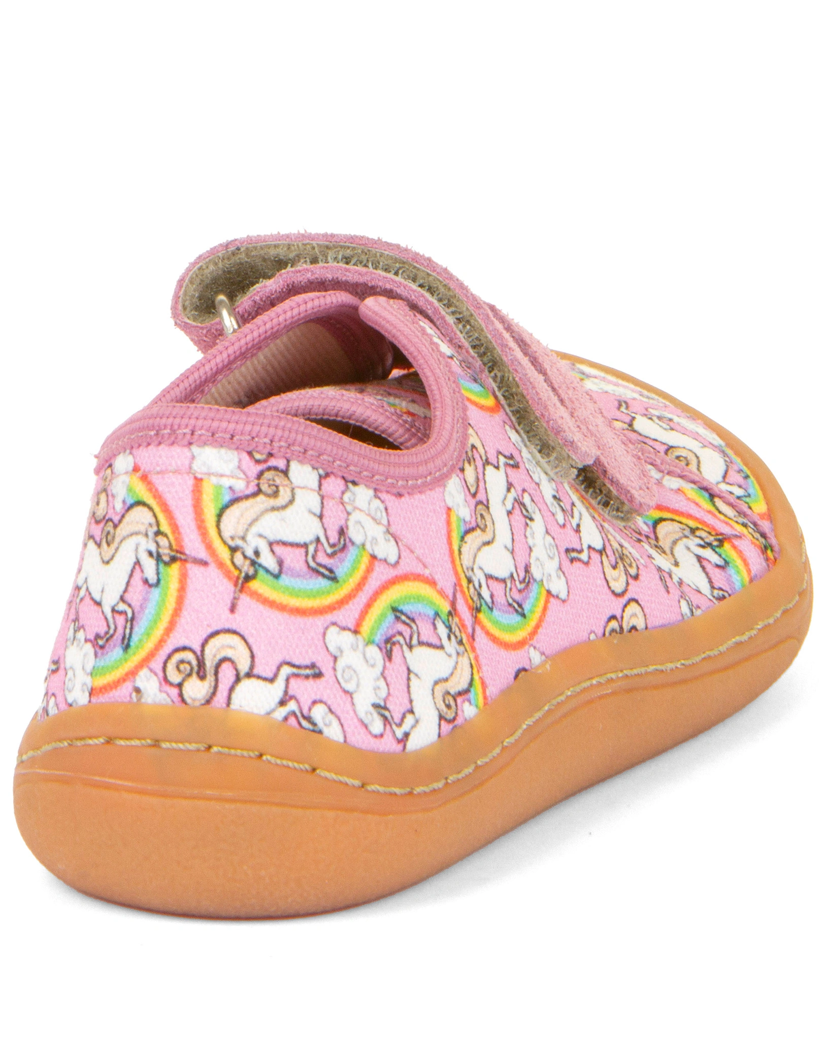 Klett-Halbschuhe CANVAS UNICORN in white/pink
