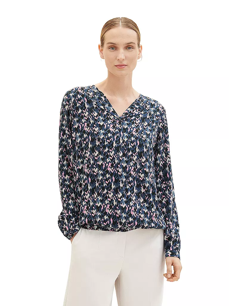 TOM TAILOR Bluse  blau
