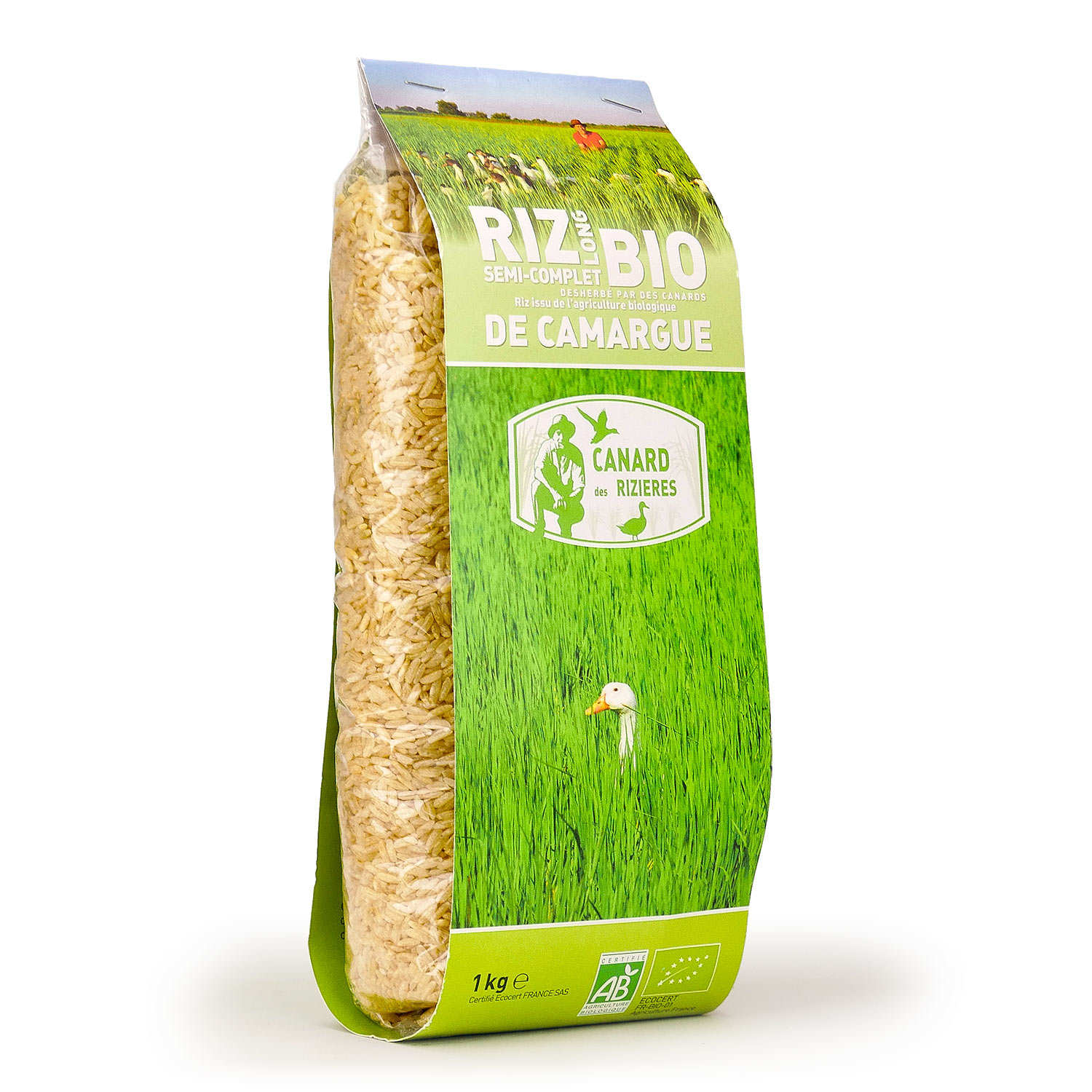 Riz long de Camargue IGP semi-complet bio