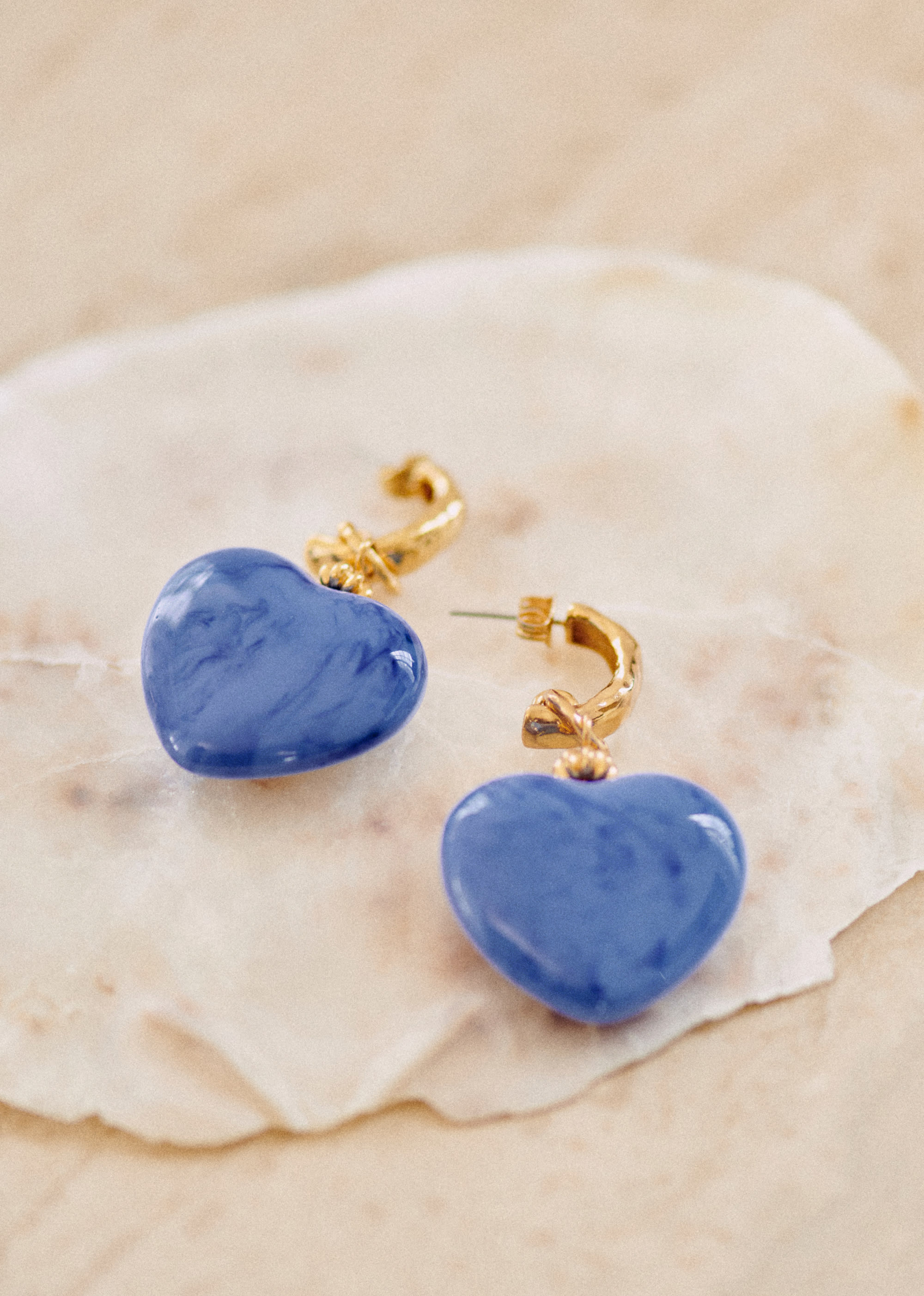 Boucles d'oreilles Pippa - Bleu Denim - E-SHOP/BIJOUX Boucles d'Oreilles 5905787