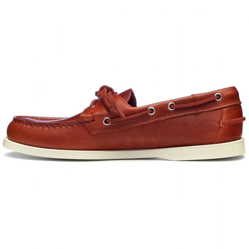 DOCKSIDES PORTLAND WAXED Dark Red