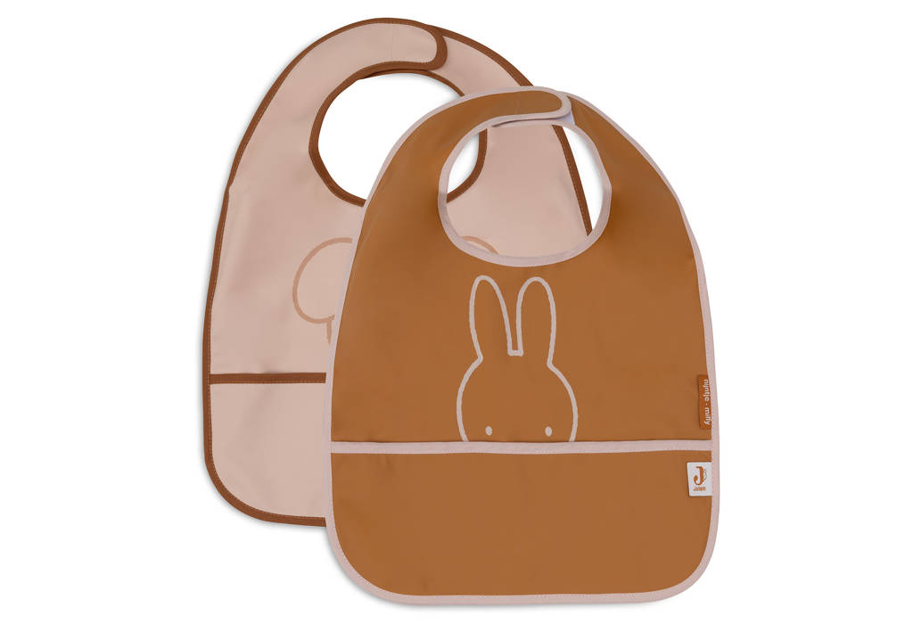 waterproof slab Miffy Peekaboo - set van 2 Wild Rose