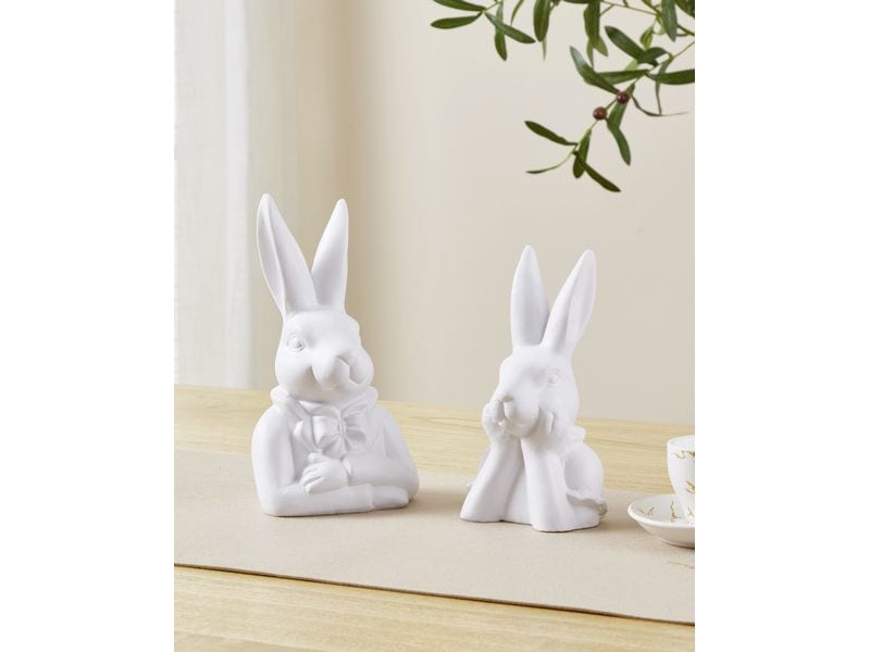 EGLO Hase Gopeng 23 cm, Weiss Osterhase