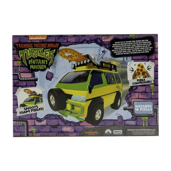Camion Pizza Télécommandé Tortues Ninja