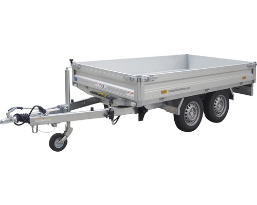 Humbaur Kipper M 2000 achterkipper, 2680 x 1500 x 300 mm, geremd, toegestaan totaalgewicht 2000 kg