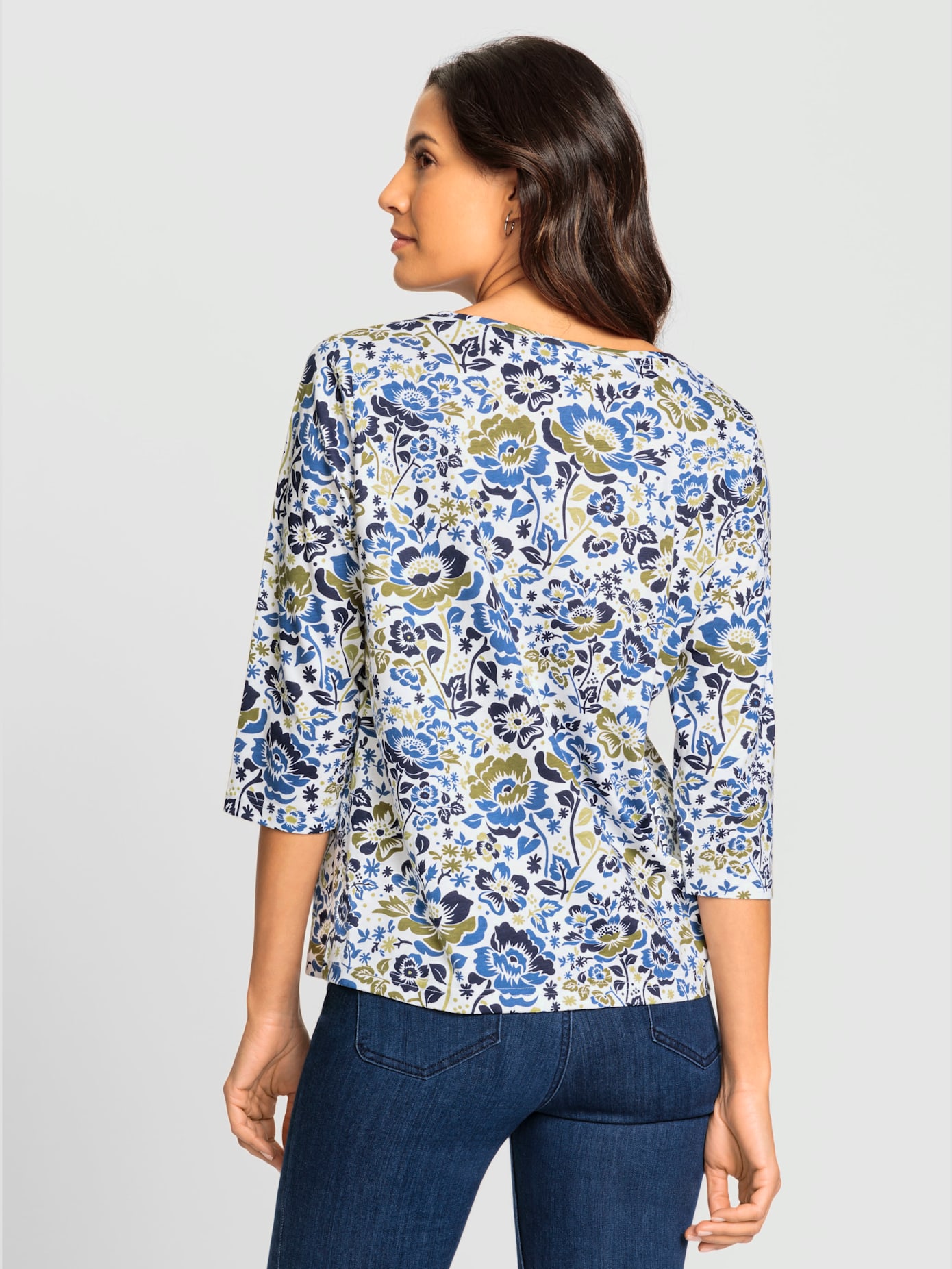 T-shirt à encolure ronde 50% coton