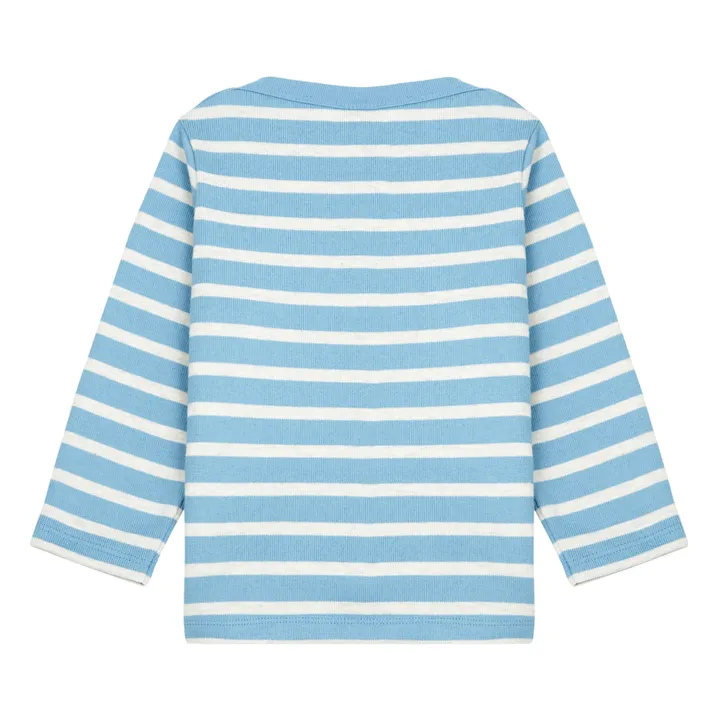 Petit Bateau Marinière en Jersey | Bleu