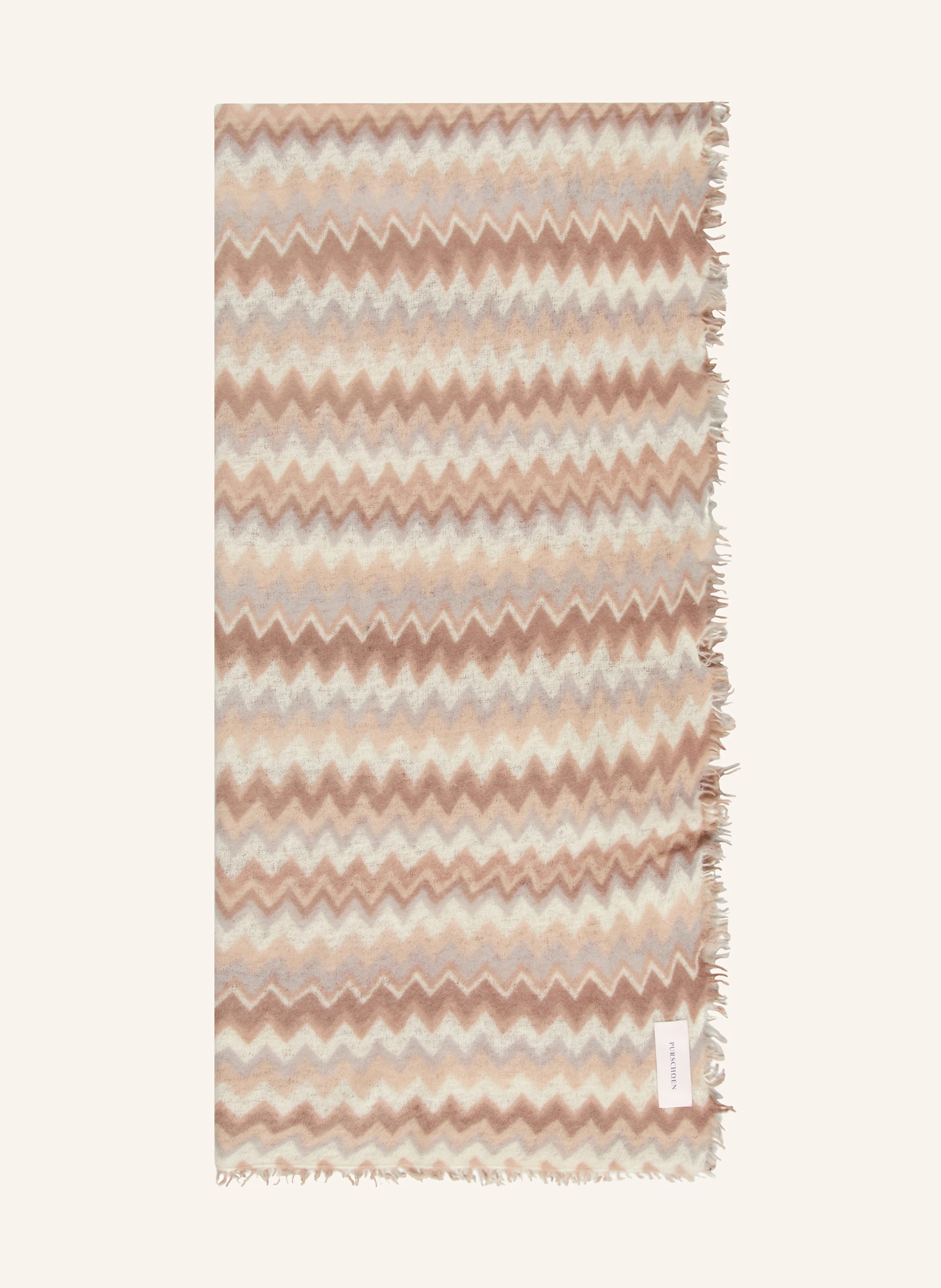 PURSCHOEN Cashmere-Schal CHEVRON