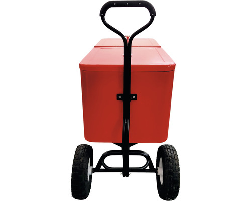 Koelwagen, koelbox, AXI handkar, koelbox, rood