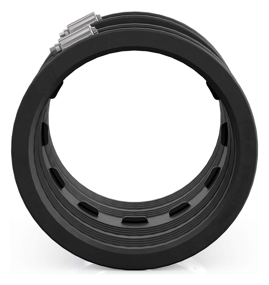 CRASSUS slangadapter type 1 CDC 100, CRA11018, externe adapter voor het aansluiten van twee afvalwaterleidingen met dezelfde buisafmetingen
