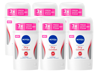 Nivea Dry Comfort Deostick Voordeelverpakking 6x50ML